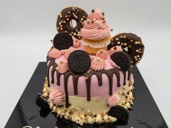 Oreo driptaart